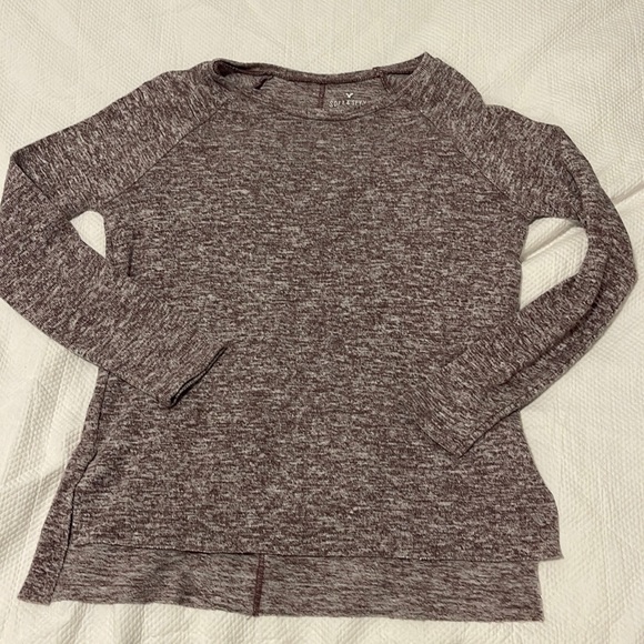 American Eagle Soft and Sexy Plush long sleeve top women’s size small - Picture 1 of 7